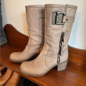 Barbara Bui leather boots.